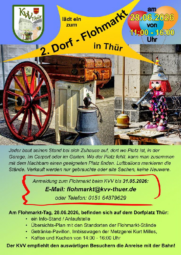 20260628 1024 Flohmarkt in Thuer