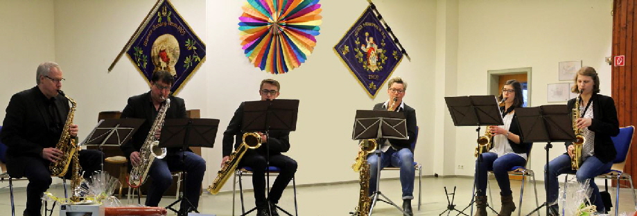 20170115 640 Neujahrsempfang Saxophonquintett Kottenheim