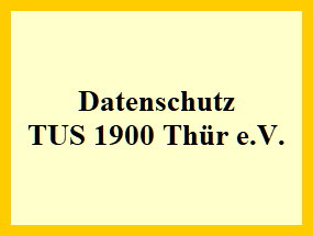 Datenschutz